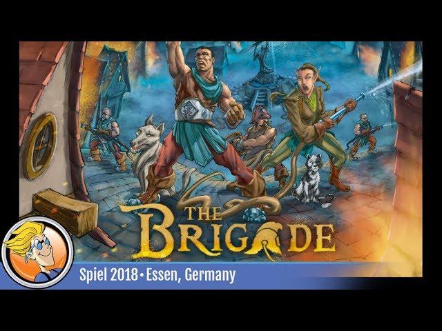 The Brigade — game overview at SPIEL '18