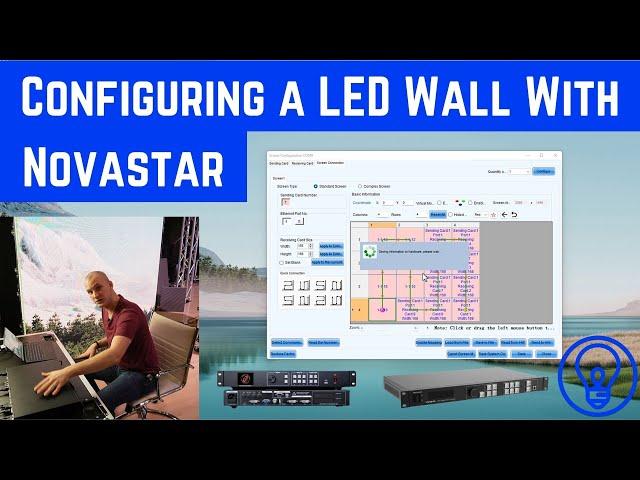 How Do You Configure An LED Wall? feat. Novastar Processors