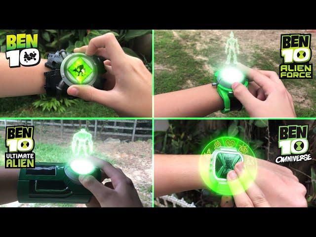 EVERY BEN 10 OMNITRIX! (REAL LIFE)