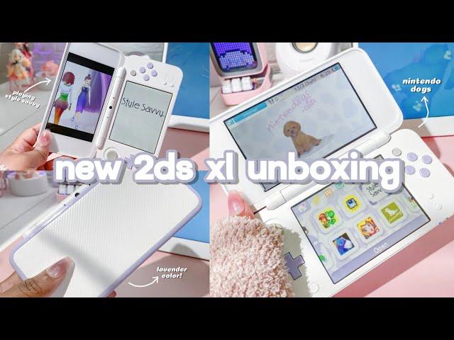 Unboxing the Lavender New Nintendo 2DS XL (2024 Edition)