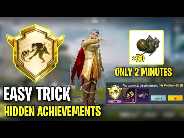  New Glitch! Reap What You Sow Hidden Achievement BgmiHidden Achievement Pubg Trick To Complete