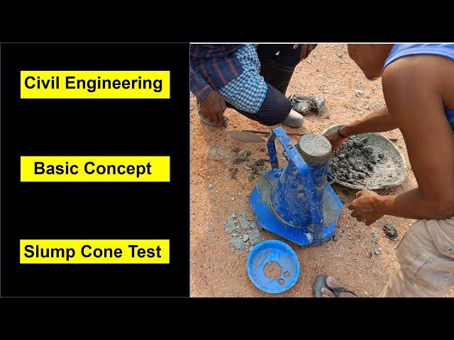 Slump Cone Test I Basic Knowledge I Civil Engineering