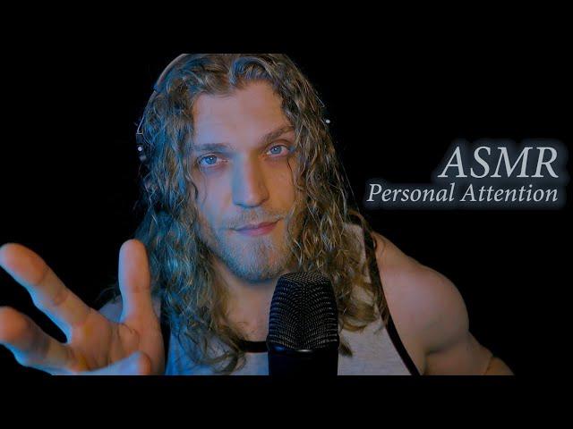 ASMR Personal Attention & Soft Spoken, Gentle Deep Male Voice... ️