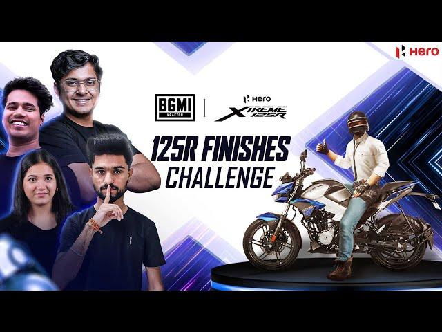 Hero Xtreme 125R x BGMI Finishes Challenge - Live with the Xtreme Squad