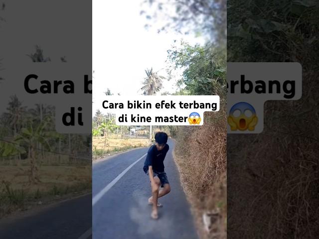 Cara bikin efek terbang di kine master #tutorial #samasamabelajar #kinemaster #kinemasterediting