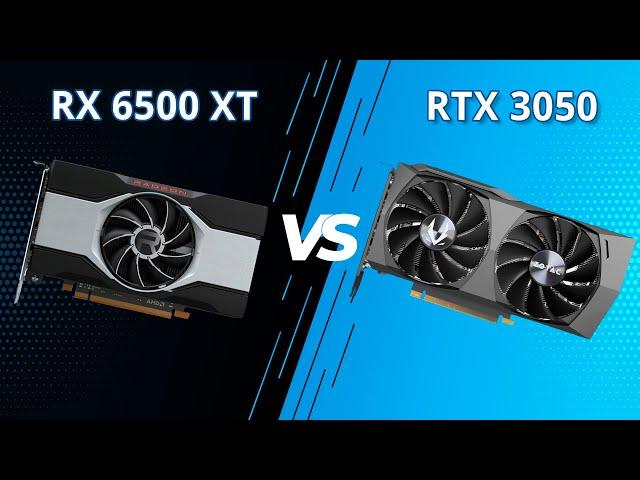 RTX 3050 vs RX 6500 XT | Which is the Best Budget 1080p Gaming GPU?