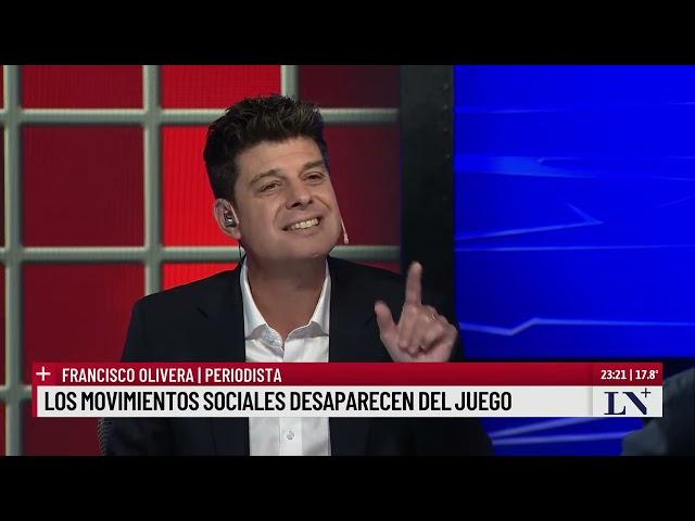 Los movimientos sociales desaparecen del juego. Francisco Olivera con Carlos Pagni