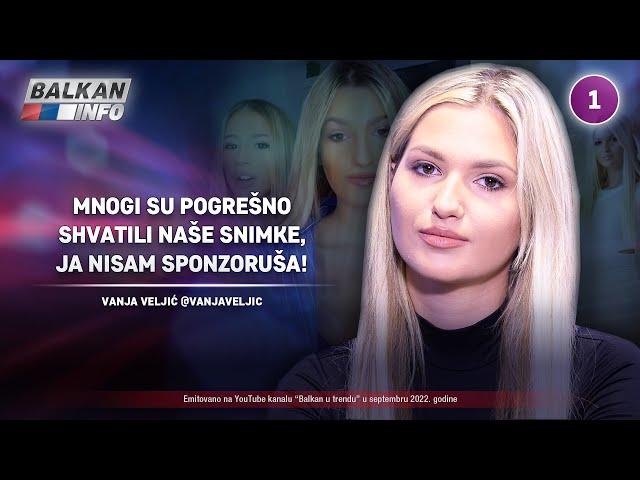 INTERVJU: Vanja Veljić - Mnogi su pogrešno shvatili naše snimke, ja nisam sponzoruša! (12.9.2022)