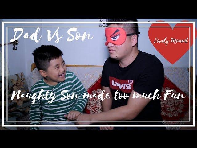 Touch my Body Challenge Gone Wrong || Dad Vs Son || Too much Fun ||