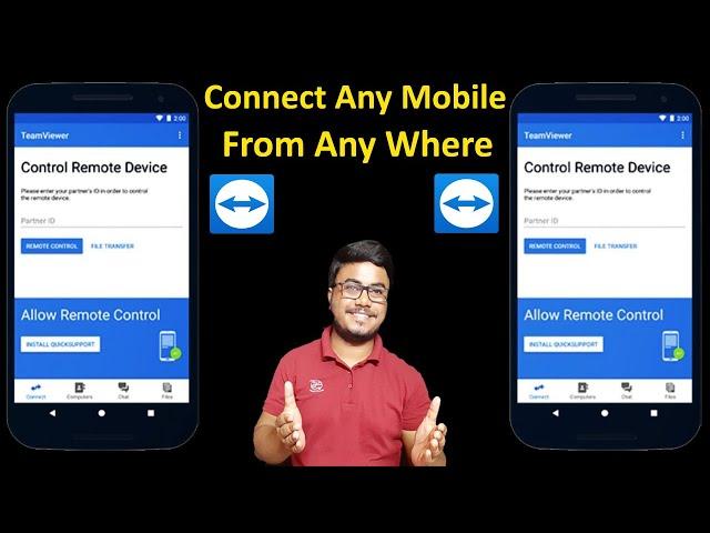 Mobile To Mobile Remote Access With Team Viewer In 2020 |  How To Connect Any Android phone Remotely