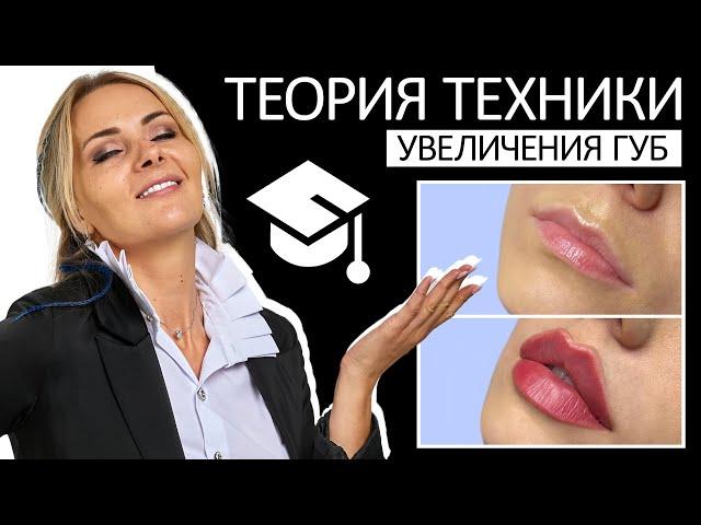 Теория техники увеличения губ