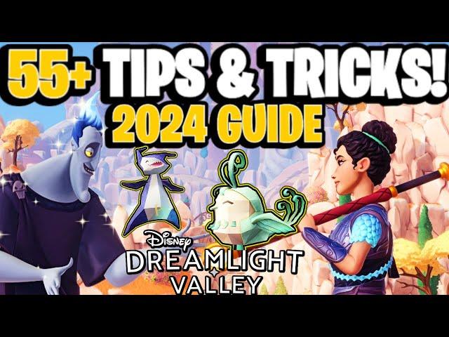 55 SECRET Tips & Tricks! [Beginner & Advanced Guide] Dreamlight Valley