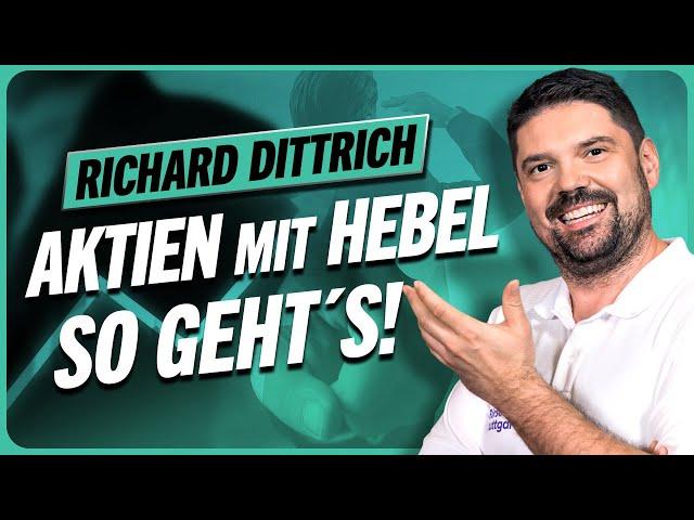 Mit HEBEL in Aktien – SO machen es die Profis // Richy (Börse Stuttgart)