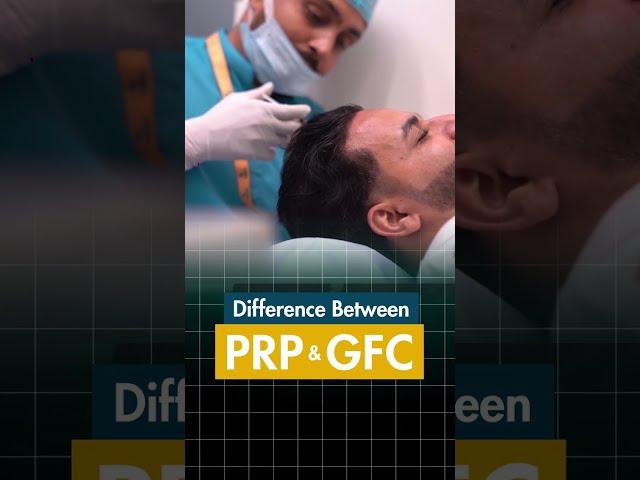 GFC & PRP Difference | Which Is Best For Hair Regrowth | Hair Loss | SkinQure