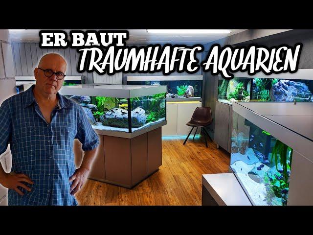 MEGA AQUARIEN KOMBINATIONEN | Er baut dein TRAUM AQUARIUM nach Maß!