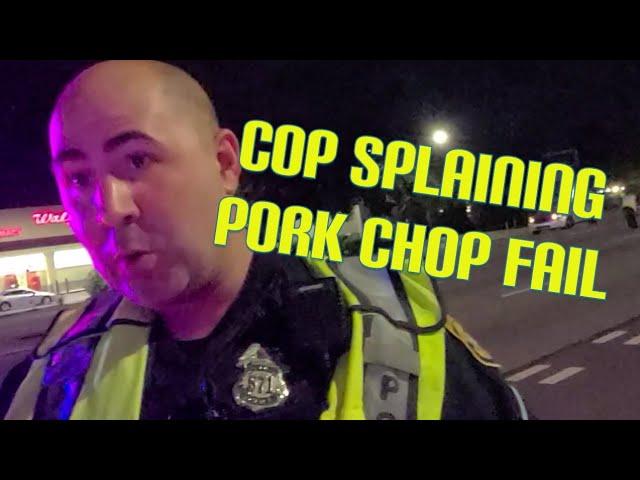 Cop Lies Doesn't Know The Law He Is Reading! Intimidation FAIL! First Amendment Audit