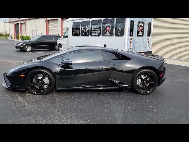 Lamborghini Windows Tinted in Winter Garden, FL  Tint Man FL Inc with Xpel Prime Ceramic Window Film