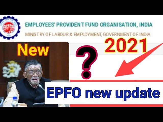 EPFO latest update in union budget 2021 parliyament // EPF withdrawal process online