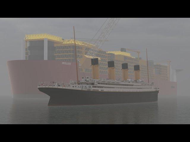 Titanic Meets Prelude FLNG