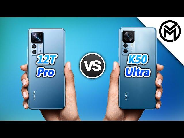 Xiaomi 12T Pro vs Xiaomi Redmi K50 Ultra