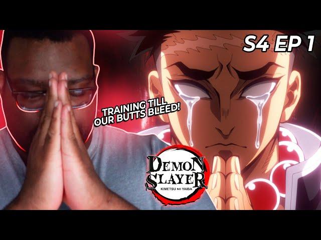 To Defeat Muzan Kibutsuji | Demon Slayer S4 Ep 1 Reaction