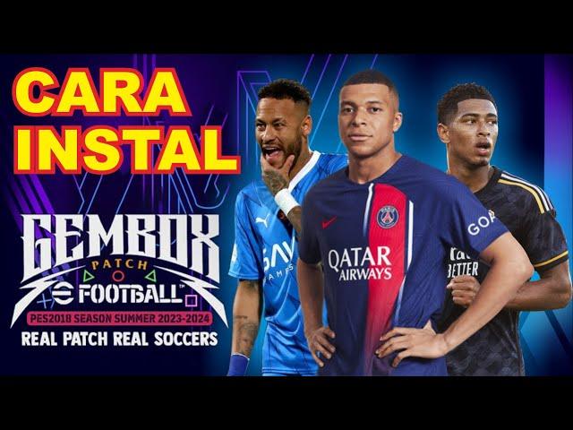 Cara Instal PES GEMBOX PATCH SUMMER 2023/2024 di PS3 Slim CFW & Superslim HEN dengan Mudah‼️