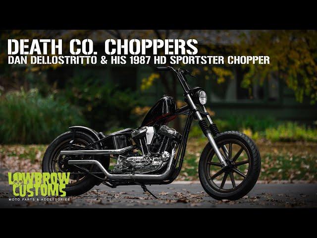 Dan Dellostritto's 1987 Harley-Davidson Sportster and Death Co. Choppers