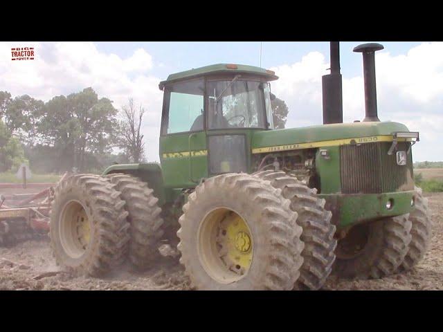 JOHN DEERE 8630 Tractor Working on Tillage