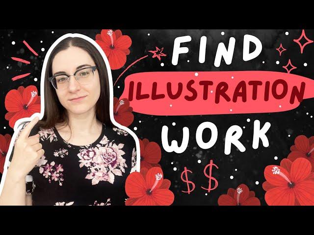 Find illustration work | How to get started as a freelance artist