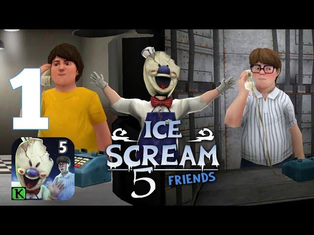 Ice Scream 5 Friends: Mike's Adventures - Gameplay Walkthrough Part 1 | Ghost Mode