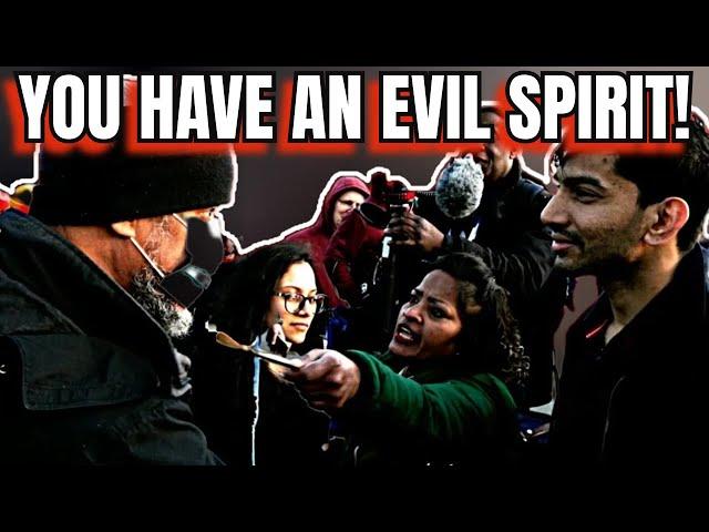 Angry Muslim trying to confuse new Christian | ft. Shalini & Sam Dawah | Speakers' Corner #socofilms