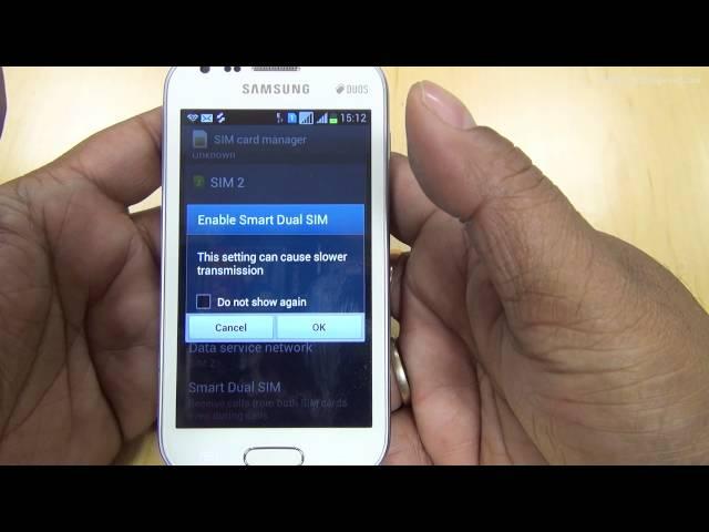 How to use Smart Dual SIM feature on Samsung Smartphones full HD