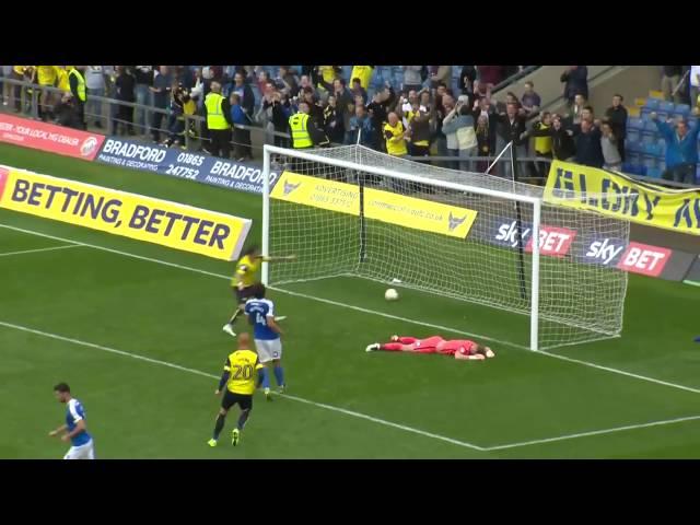 Oxford United Chris Maguire scored penalty goal and troll Peterborough United Ben Alnwick