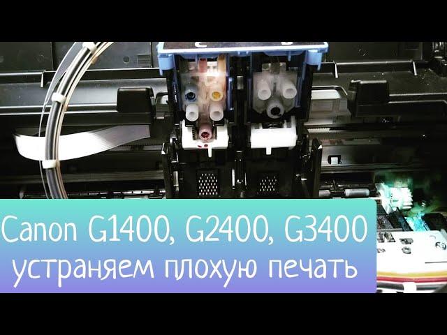 Принтер Canon не печатает