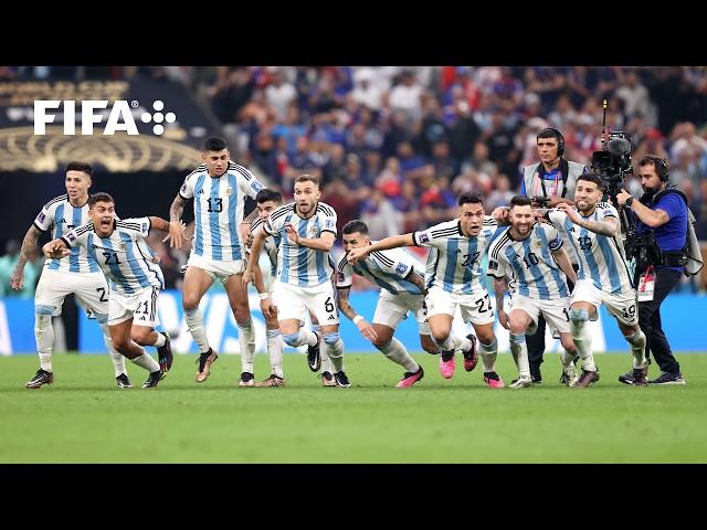 Argentina v France: Full Penalty Shoot-out | 2022 #FIFAWorldCup Final