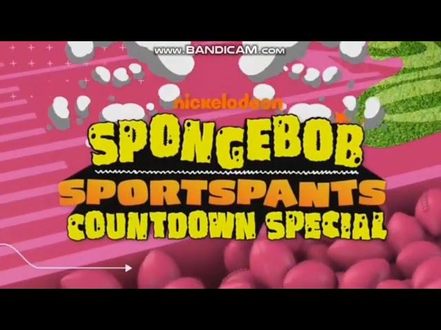 Promo Spongebob Sportspants Countdown Special and NFL Wild Card Game 2020-2021 (2021)