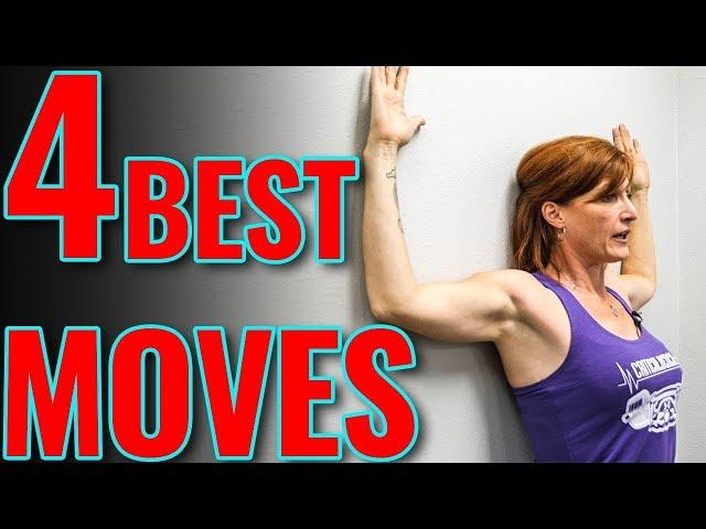 4 Moves to FIX Ugly Head Posture & Drooping Shoulders