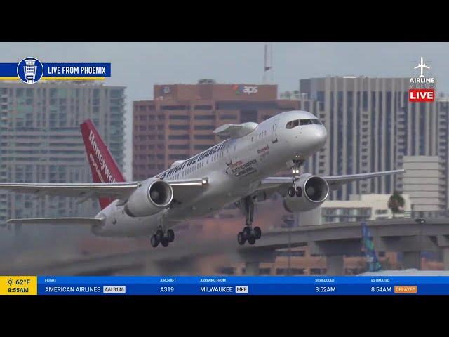 LIVE Phoenix (PHX) Airport Plane Spotting (March 13th, 2025)