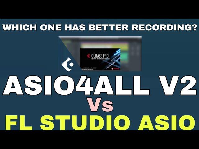 ASIO4ALL VS FL STUDIO ASIO #Asio4Alldriver