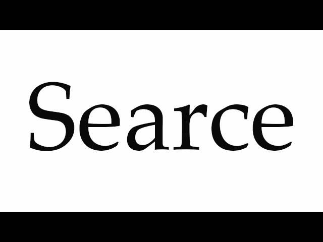 How to Pronounce Searce