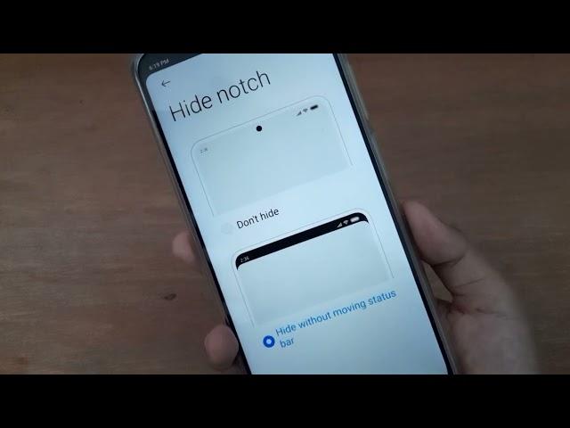 how to remove hide notch poco remove notch, poco notch setting