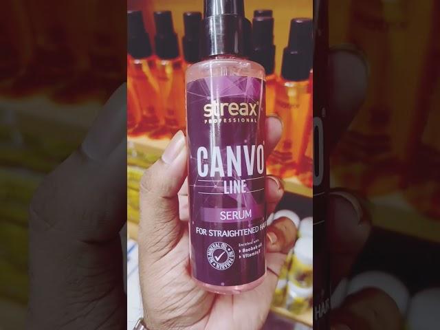 Hair serum for dry hair । Streax canvo line hair serum #youtubeshorts #tendingvideo#streaxhairserum