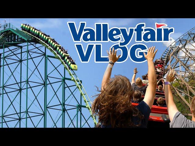 The Roller Coasters of Valleyfair! Riding Wild Thing, Renegade, Excalibur, Steel Venom & More!