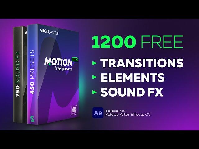 Free Presets Pack for Motion Bro - Overview [After Effects]