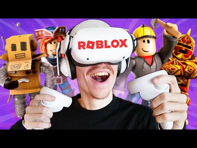 Roblox VR On Oculus Quest 2 Is AMAZING!