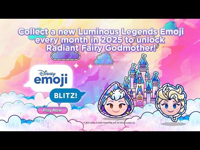 Disney Emoji Blitz - Luminous Legends Group Collection 2025 Trailer