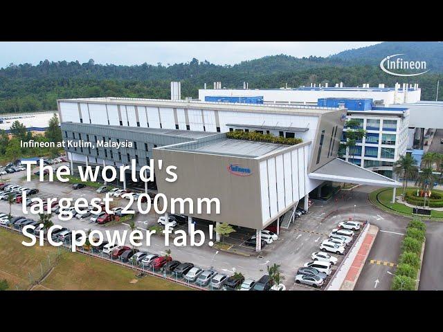 Inside Infineon's Kulim Module 3: The World's Largest 200mm SiC Power Fab | Infineon