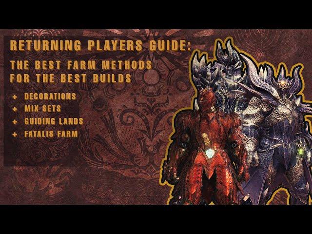 Monster Hunter World Beginner | Returning Player Guide to the Best Gear (2021)