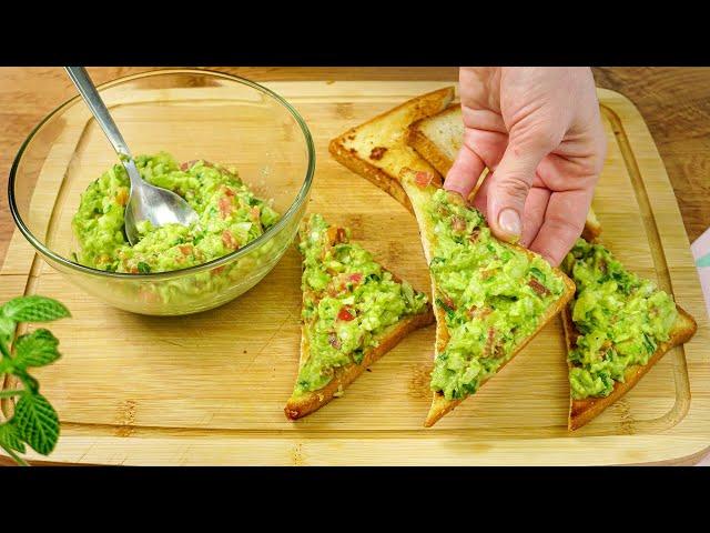 You have never eaten such a delicious avocado! Starter recipe in 10 minutes! breakfast