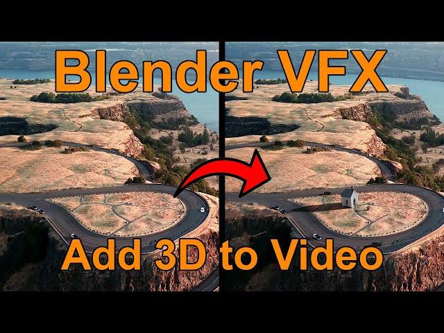 Blender VFX Motion tracking | Add 3D objects in your Videos Tutorial